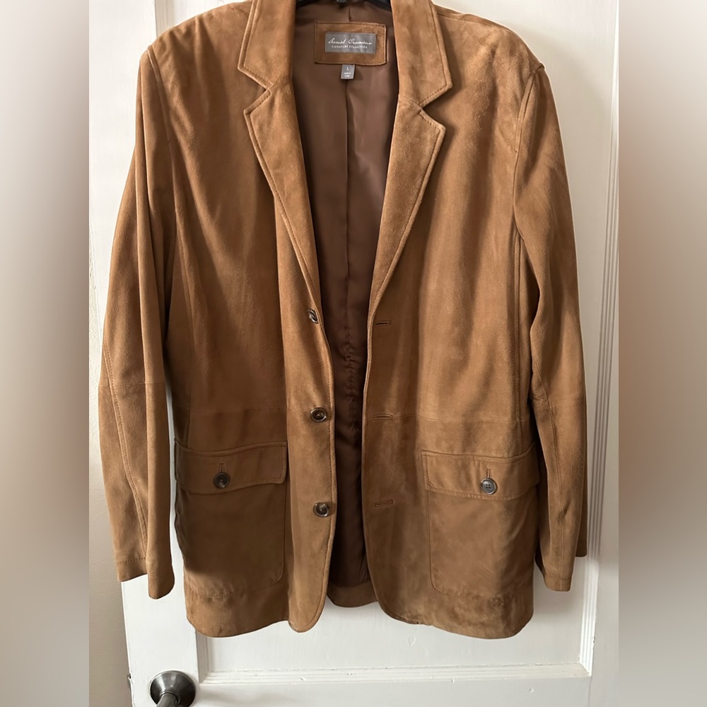Men’s Suede Blazer